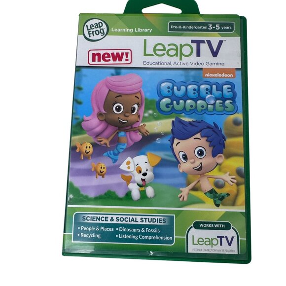 Leapfrog LeapTv Bubble Guppies Science Social Studies Sophia the First Reading - Picture 4 of 8